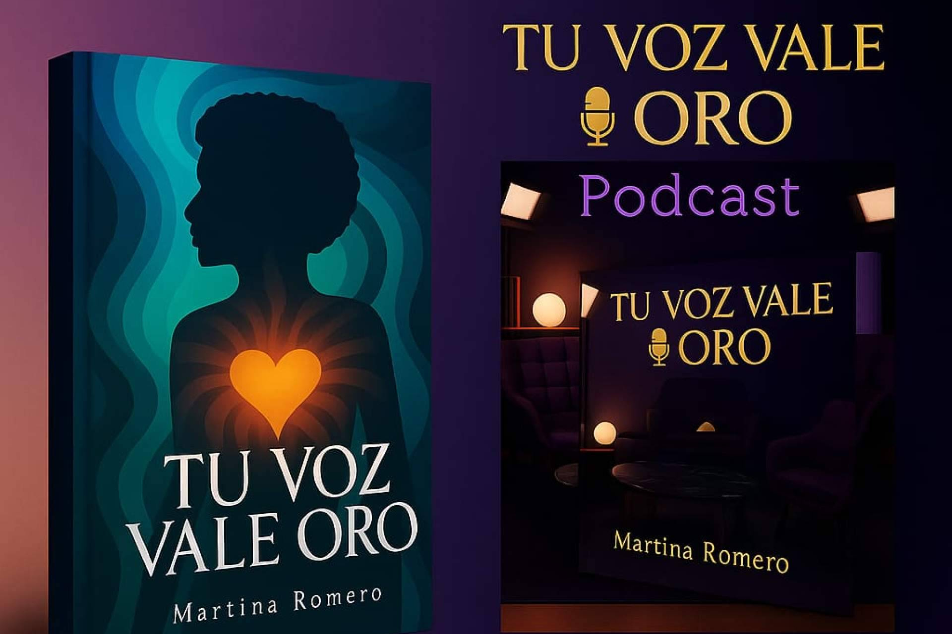 Empoderamiento femenino y transformación personal en 'Tu voz vale oro', el nuevo libro de Martina Romero