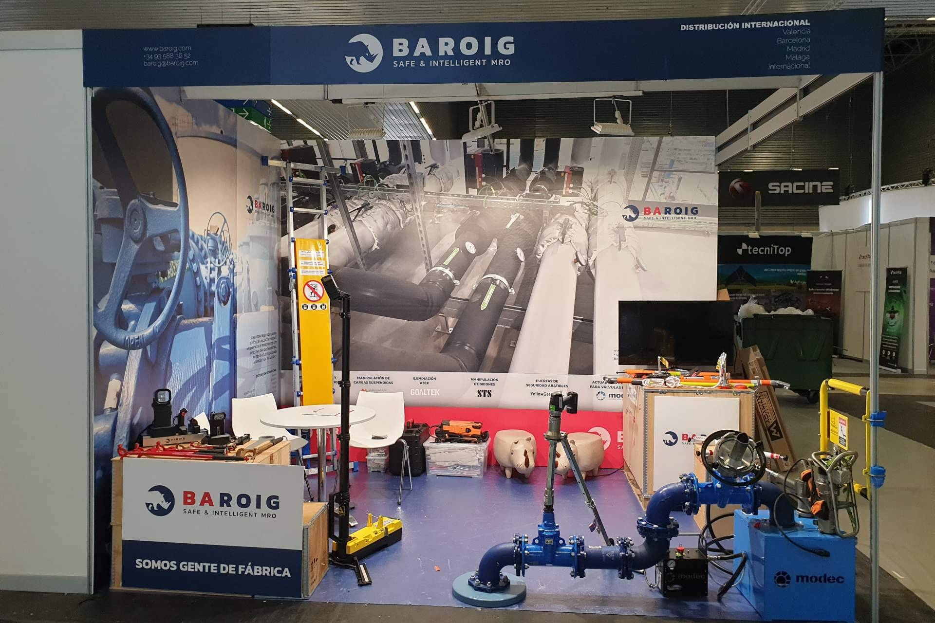 BAroig participará en la feria Worksafe de Barcelona los días 1 y 2 de octubre