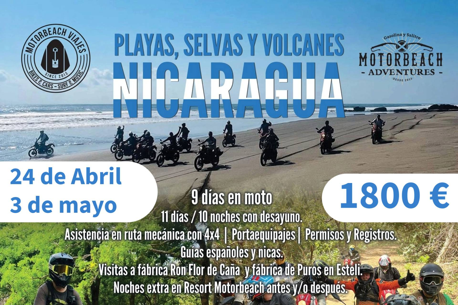 Motorbeach Viajes diseña experiencias auténticas para recorrer el mundo en moto, sin prisas ni rutas prefabricadas