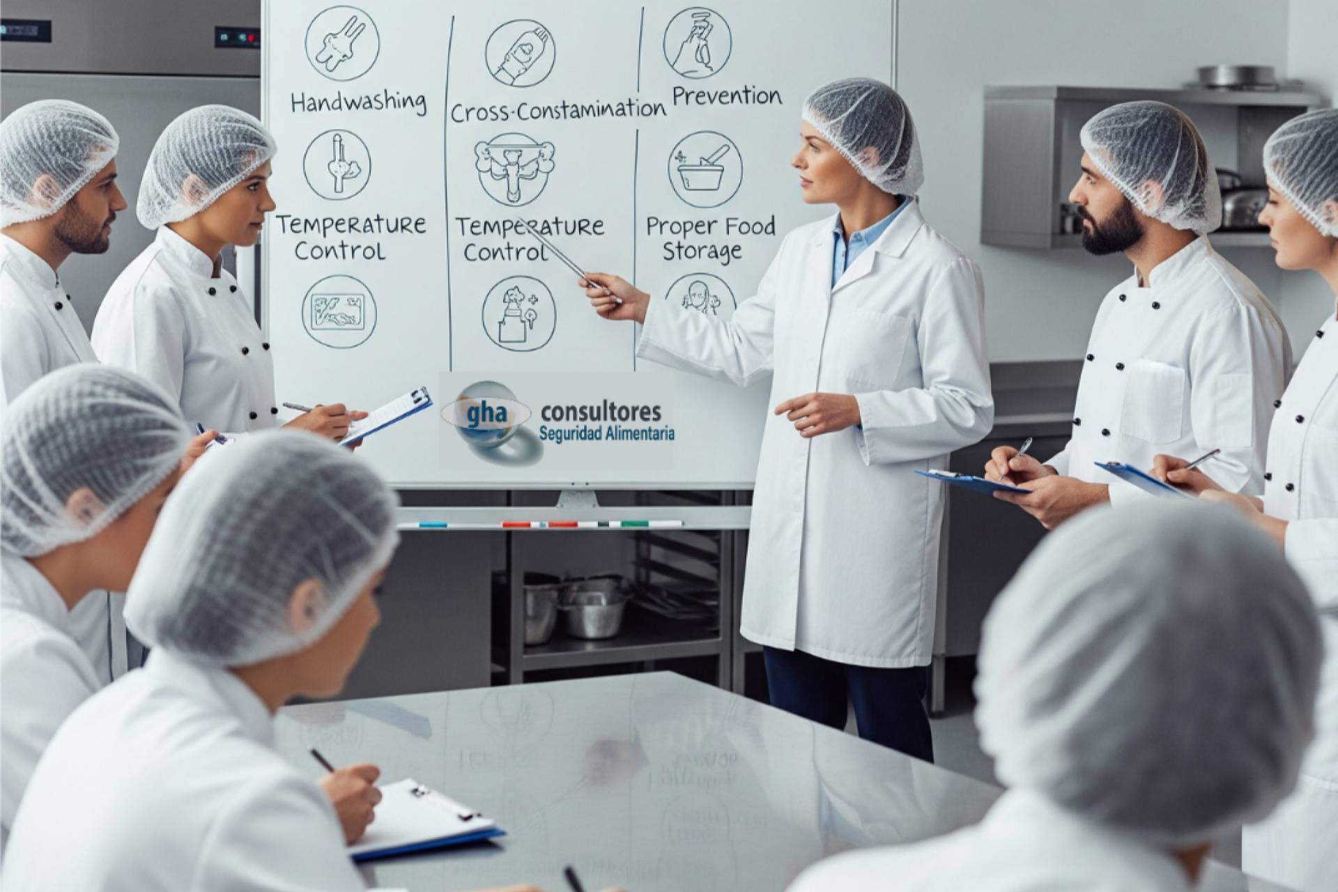 GHA Seguridad Alimentaria ofrece formación de calidad, práctica y efectiva en manipulador de alimentos