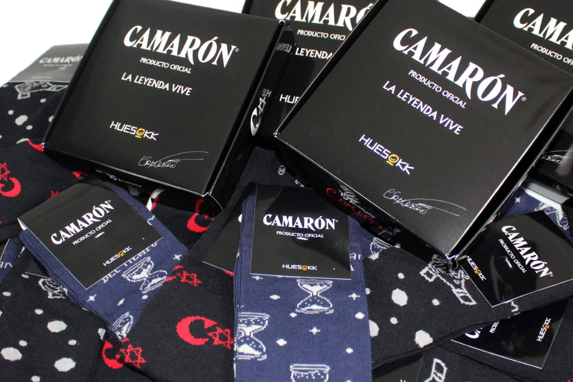 HUESOKK presenta la nueva colección oficial de calcetines de Camarón de la Isla junto a Universal Music Spain