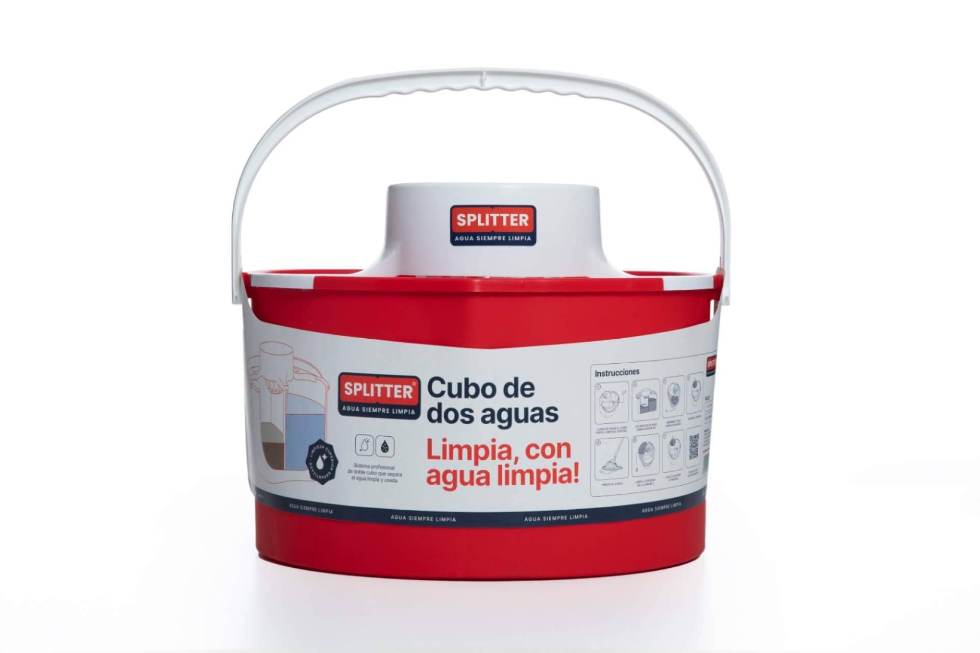 Cubo de fregar Splitter; Friega siempre con agua limpia. En Nª1 en ventas
