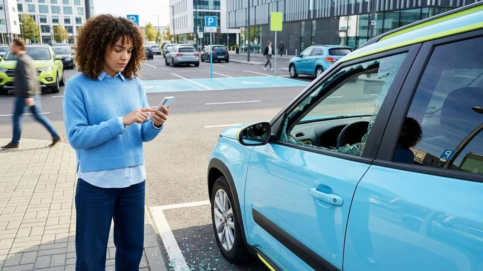 Quedarse sin coche en pleno viaje; hasta 30 días de vehículo de sustitución en caso de avería